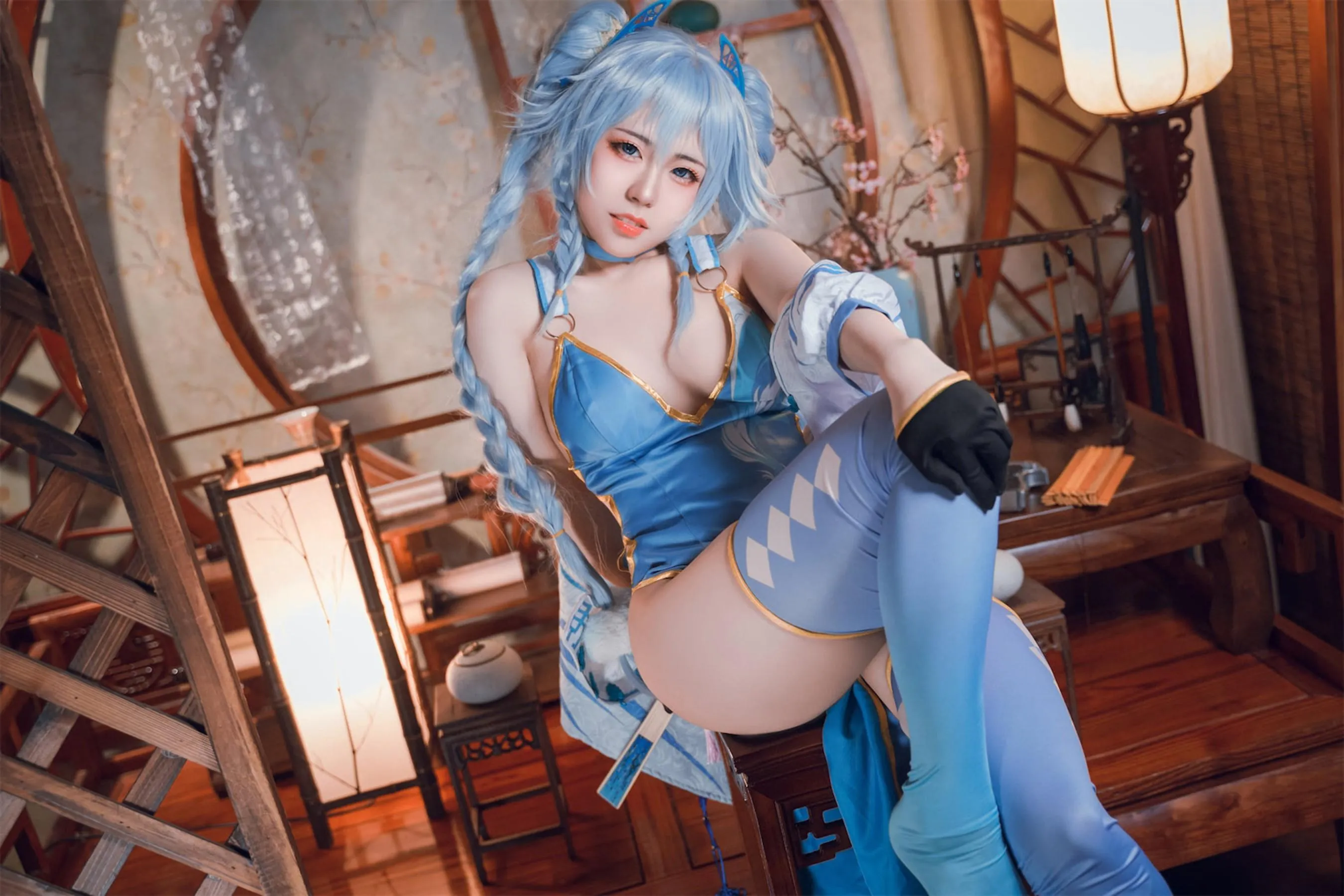 虎森森 – NO.17 少女前线 翠雀媚 [41P]插图3